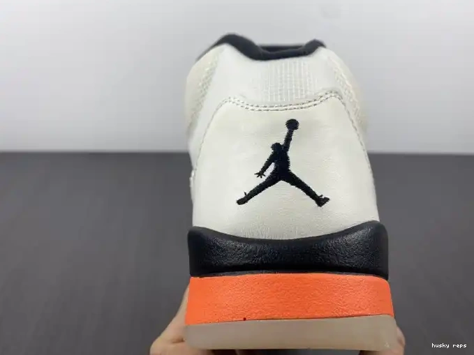 Rep Husky Retro Jordan 5 Orange Total DC1060-100 0531